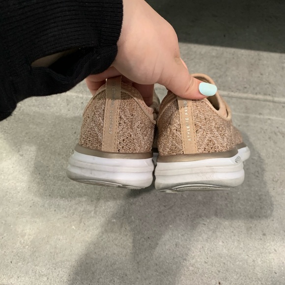 APL Rose Gold Phantom Sneakers Size 7 - Picture 6 of 8